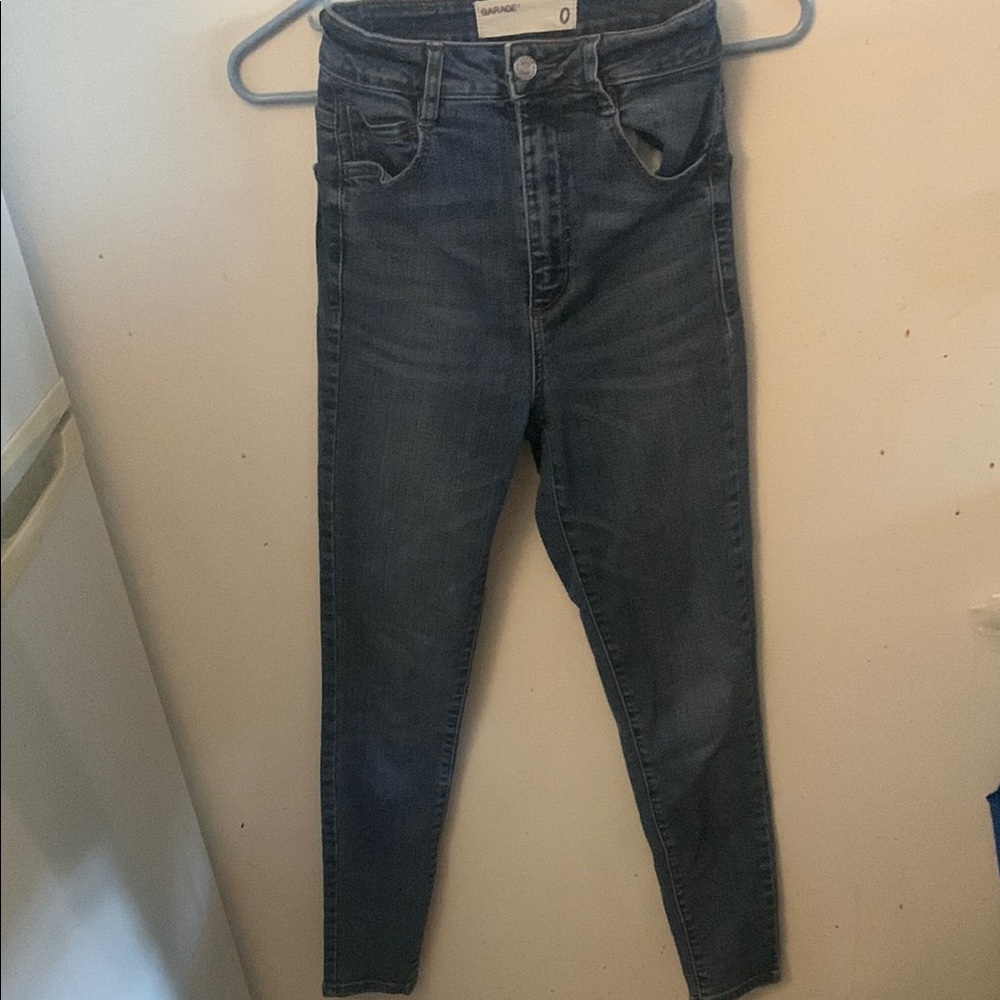 Sexy Garage Stretchy Cotton Blue Jeans SZ 0 😍😍😍